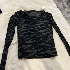 Abercrombie mesh top